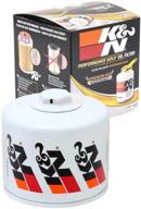 🚘 k&amp;n premium oil filter hp-1005: engine protection for eagle/mitsubishi/dodge/plymouth models logo