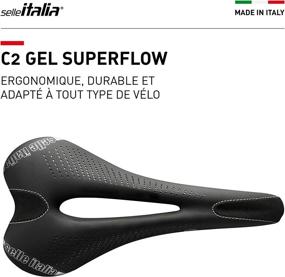 img 3 attached to Selle Italia C2 Gel Saddle: Authentic and Enhanced Comfort for Optimal Riding Experience