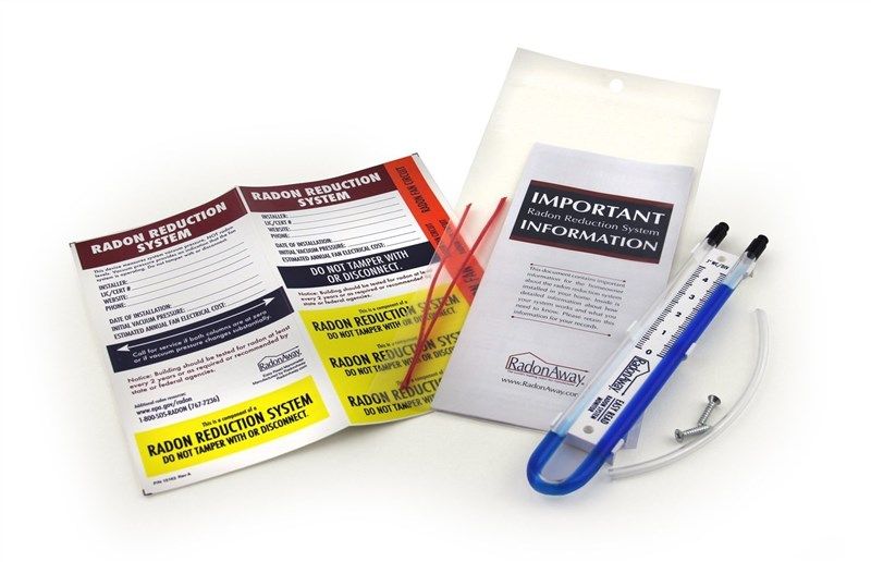 radonaway 50017 easy read manometer 로고
