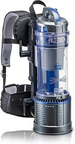 img 2 attached to 🎒 Efficient and Maneuverable Prolux Lightweight 2.0 Bagless Backpack Vacuum with Dual HEPA SHIELD Filtration - Includes Multi Surface Floor Tool Kit