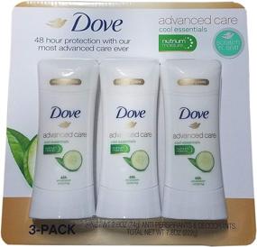 img 1 attached to Dove Advanced Care Cool Essentials Antiperspirant: Ultimate 3-Pack for Long-lasting Freshness and Comfort