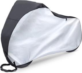 img 4 attached to 🚴 Waterproof Outdoor Bicycle Cover for Mountain and Road Bikes: Rain, Sun, and UV Proof - Ohuhu