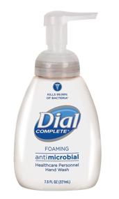 img 1 attached to 🧼 Dial Complete Foaming Antibacterial Hand Wash for Healthcare Personnel - 7.5 OZ Pump Bottle (Pack of 12)