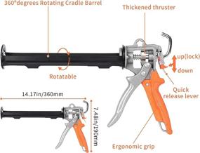 img 3 attached to Baowox Professional Multifunction Cartridge for Caulking