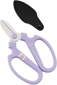 img 2 attached to 🌸 Lavender Flower Scissors Handmade Craft F-170