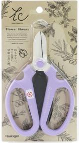 img 1 attached to 🌸 Lavender Flower Scissors Handmade Craft F-170