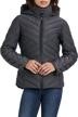nautica womens stretch lightweight removeable women's clothing in coats, jackets & vests logo
