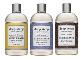 img 4 attached to Deep Steep Bubble Bath Bundle