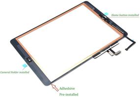 img 3 attached to Phael Digitizer Replacement Assembly Pre Installed Tablet Replacement Parts