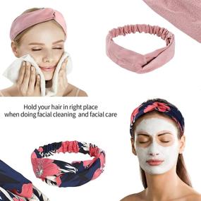 img 2 attached to 🌸 Stylish and Versatile: Meartchy 18 Pcs Boho Headbands for Women with Floral Vintage Twisted Criss Cross Design