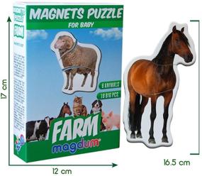 img 2 attached to MAGDUM Magnetic Photo Realistic Puzzles