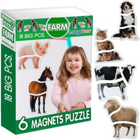 img 4 attached to MAGDUM Magnetic Photo Realistic Puzzles