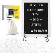 pujiang message letter board 8x11inch retail store fixtures & equipment логотип