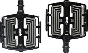 img 3 attached to UFOR Shoes-Savior Bike Pedals for Electric Mountain Bikes, E-Bikes, and 🚲 City Commuters, Durable Aluminum Frame with Comfortable Rubber Cushion, Innovative Patented Bicycle Pedals