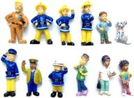 fireman playsetclassic characters toppers cupcake logo