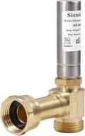 🚰 sicoince water hammer arrestor 3/4 inch - prevents water hammer for washing machine, dishwasher, sink pipe, garden hose, laundry valve - a must-have for your plumbing system! (1 pack) logo