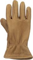 buckskin red wing heritage gloves logo