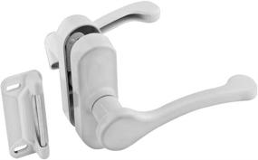 img 1 attached to 🚪 National Hardware N262-196 V1320 White Lever Latch for 1-3/4" Doors