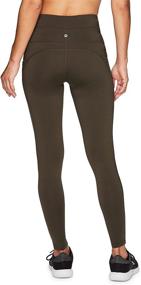 img 3 attached to 🩲 RBX Active Women's Fleece Lined Full Length Leggings for Running, Yoga, and Athletic Training