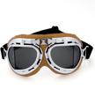 motorcycle goggles vintage scooter cruiser logo