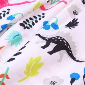 img 2 attached to 🦖 Kids' Cartoon Dinosaur Windproof Outdoor Clothing by KISBINI: Perfect for Boys' Adventures