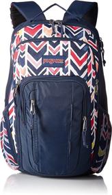 img 4 attached to JanSport Unisex Beacon Watercolor Chevron