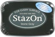 🖤 stazon multi-surface stone gray inkpad by tsukineko (sz000032) - enhanced for seo logo