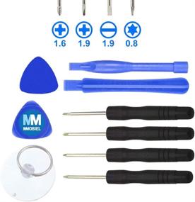 img 3 attached to 10-in-1 Repair Opening Pry Tools Screwdriver Kit Set for Smartphones with Suction Cup and Metal Spudger - MMOBIEL