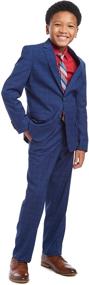 img 1 attached to 🦈 Tommy Hilfiger Boys' Clothing - Sharkskin Blazer Jacket