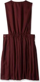 img 3 attached to 👗 Girls' Clothing and Dresses: French Toast Pleated V-Neck Jumper