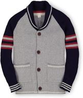 henry letterman sweater cardigan for boys' clothing - optimized for sweaters logo