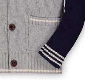 img 2 attached to Henry Letterman Sweater Cardigan for Boys' Clothing - Optimized for Sweaters