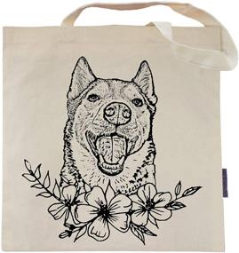 img 4 attached to Pet Studio Art Dog Tote Bag: Stylish and Functional for Pet-Loving owners!