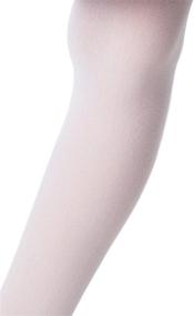 img 3 attached to Opaque Footed Tights Leggings Stretchy Stockings Girls' Clothing in Leggings
