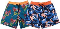 🩳 solocote trunks bathing swimsuit sln6010: stylish boys' clothing for the pool or beach logo