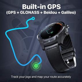 img 1 attached to Часы TicWatch Pro S: 1 Гб ОЗУ, 2-30 дней автономной работы, GPS, стойкость к воде IP68, мониторинг пульса, отслеживание сна - операционная система Wear OS от Google для мужчин и женщин