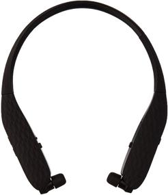 img 2 attached to Lucid Audio Amped HearBand Bluetooth Neckband Earbud Headphones - Black, Standard with Sound Amplification