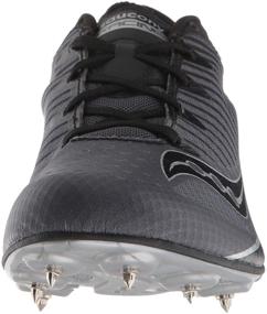 img 3 attached to 🏃 High-Performance Saucony Vendetta Track Black Medium: Perfect for Athletics