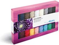 🎁 premium silk finish cotton gift pack - american & efird mettler article 105, 18 color variety logo