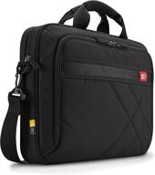 premium black case logic dlc-117: 17-inch laptop & tablet briefcase for ultimate organization and protection logo