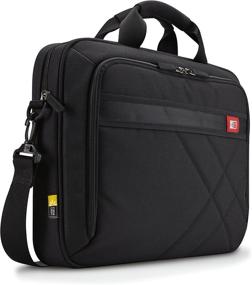 img 2 attached to Premium Black Case Logic DLC-117: 17-Inch Laptop & Tablet Briefcase for Ultimate Organization and Protection