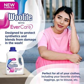 img 2 attached to 🧺 Woolite EverCare Жидкое стиральное средство, 66 загрузок - обычные и машинки с функцией HE, 100 жидких унций - упаковка может варьироваться