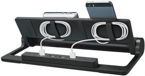 img 1 attached to 🔌 Quirky PCVG3-BK01 Converge Universal USB Docking Station, Black: Maximize Connectivity and Organization for Your Devices