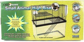 img 1 attached to Pet Cage for Small Pets - Durable, Chew-Proof High Rise by Ware Manufacturing