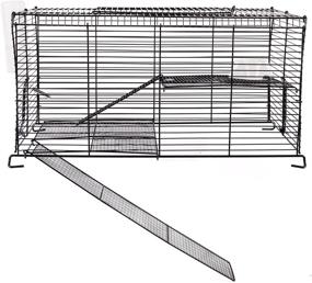 img 3 attached to Pet Cage for Small Pets - Durable, Chew-Proof High Rise by Ware Manufacturing