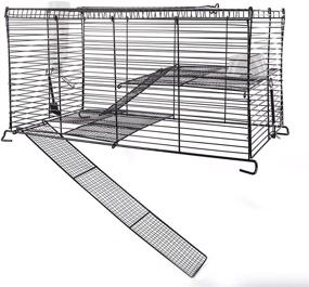 img 4 attached to Pet Cage for Small Pets - Durable, Chew-Proof High Rise by Ware Manufacturing