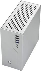 img 2 attached to 💻 Чехол для мини-компьютера Goodisory SR01 Aluminium Mini-ITX HTPC Soft Router с 6 портами COM - Стильный и серебристый