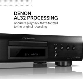 img 3 attached to Denon DCD-600NE Компактный CD-проигрыватель с дизайном, устойчивым к вибрации, 2 канала, режимом Pure Direct, улучшение качества звука с помощью PMA-600NE, черный.