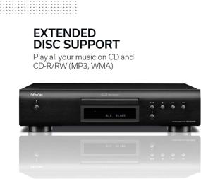 img 2 attached to Denon DCD-600NE Компактный CD-проигрыватель с дизайном, устойчивым к вибрации, 2 канала, режимом Pure Direct, улучшение качества звука с помощью PMA-600NE, черный.