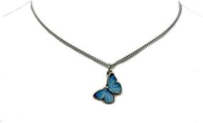 img 4 attached to Friendship Colorful Butterfly Necklace Necklaces